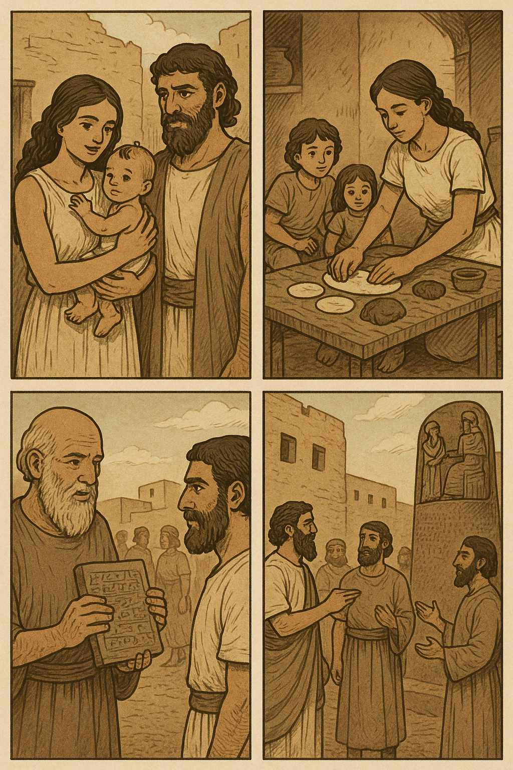 Família na Babilônia