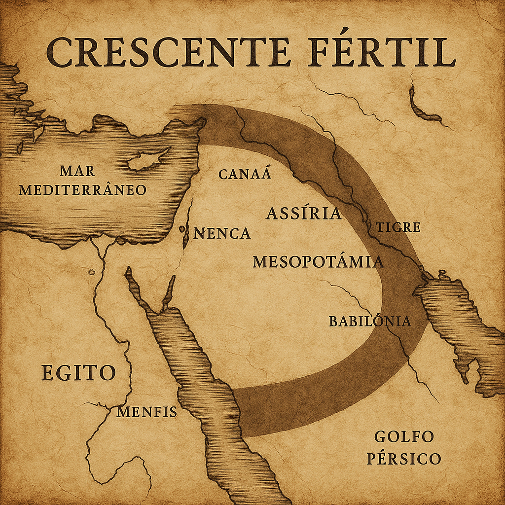 Mapa do Crescente Fértil